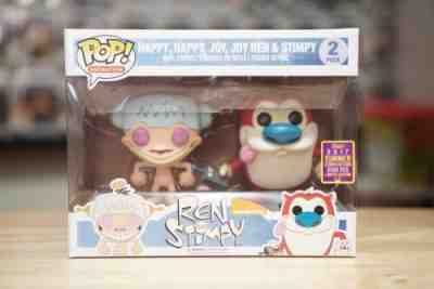 Funko Pop Ren & Stimpy 2 Pack SDCC 2017 LE 2500 Exclusive