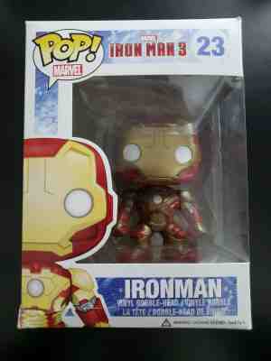 Funko Pop Iron Man 3 Marvel Ironman Vaulted Rare Vinyl Figure Tony Stark