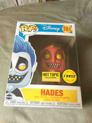 Funko Pop! Hades Glow in the Dark Chase Hot Topic Exclusive w/Protector Cheap!