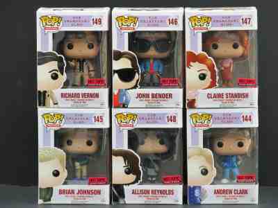 NEW Funko Pop! Breakfast Club Set - Hot Topic Exclusives - John Bender  Claire