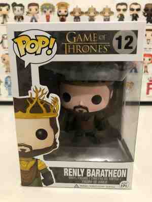 Funko Pop! Game Of Thrones #12 Renly Baratheon Vaulted Genuine 