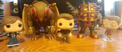 Funko Pop! BioShock, Lot, Big Daddy Little Sister Songbird Booker Elizabeth