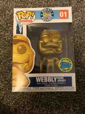 MINT CONDITION Gold Webbly Funko Pop #01 Everett AquaSox Limited 200pcs