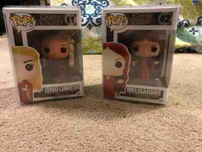 Game of thrones Cersei Lannister Melisandre funko pop