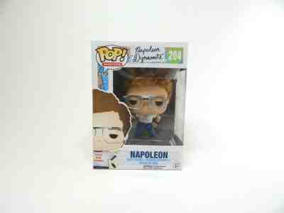 MINT CONDITION Funko Pop Napoleon Dynamite Vinyl Figure #204 Movies Pop