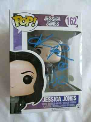 JESSICA JONES MARVEL NETFLIX SIGNED KRYSTEN RITTER JSA CERTIFIED FUNKO POP! MINT