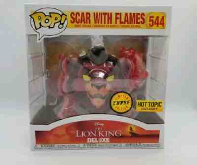 Funko Pop! Scar With Flames CHASE  Hot Topic Exclusive Disney box