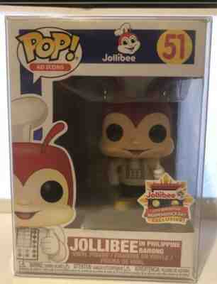 FUNKO POP JOLLIBEE IN BARONG #51  2019 Philippine Independence Day Exclusive