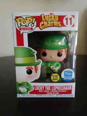 Funko Pop Lucky Charms Lucky the Leprechaun GITD Funko Exclusive