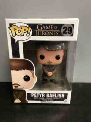 Funko Pop GAME OF THRONES vinyl PETYR BAELISH Littlefinger VAULTED + PROTECTOR