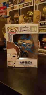 Signed Funko Pop 204 Napoleon Dynamite Vinyl Figure (BECKETT COA 178)