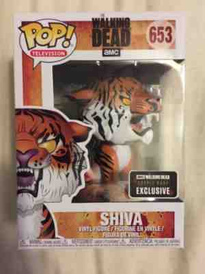 The Walking Dead Supply Drop Exclusive Shiva Tiger Funko Pop 653