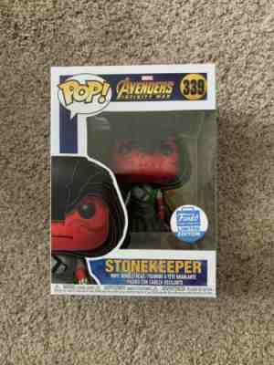 Funko Pop Stonekeeper 339 Avengers Infinity War Linited Edition Exclusive