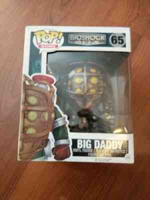 Funko POP! Big Daddy 65 Bioshock PlayStation Xbox Video Games Pop! Games