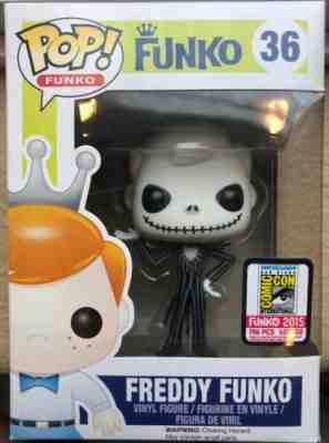 Funko SDCC Fundays Jack Skellington Freddy Pop Nightmare Before Christmas NBC