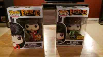 Funko Pop! Elvira #375 (Red Dress) Funkoween Exclusive 1500 Ships With Hard Case