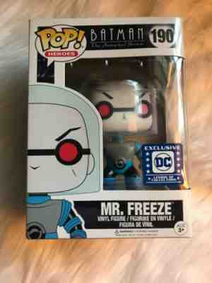 Funko Pop Batman Animated MR. FREEZE #190 DC Legion Exclusive