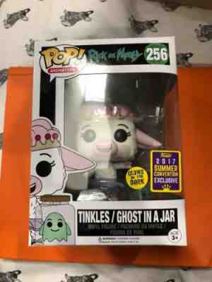 Tinkles / Ghost in a Jar Rick and Morty Funko Pop #256 2017 Summer Con SDCC Glow