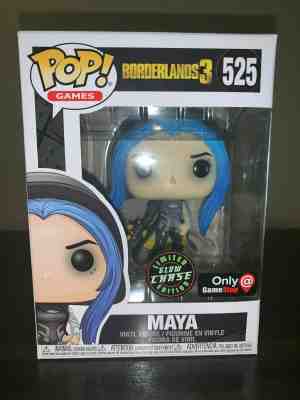 Funko Pop! Borderlands 3 Maya #525 Glow In The Dark Chase Gamestop Exclusive