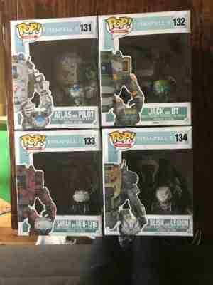 FUNKO Titanfall 2: 131-134 Atlas&Pilot, Jack&BT, Sarah&MOB-1316, Blisk&Legion