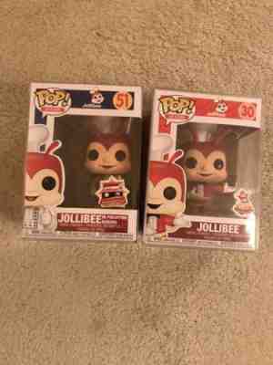 Funko Pop Ad Icons Jollibee Set: Jollibee #30 & Jollibee Barong #51.Brand New