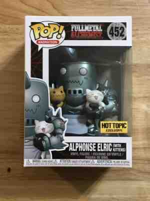 Funko POP! Full Metal Alchemist Alphonse Elric with Kittens Hot Topic Exclusive