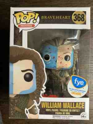 Funko Pop William Wallace Bloody FYE Exclusive, Braveheart Vaulted 