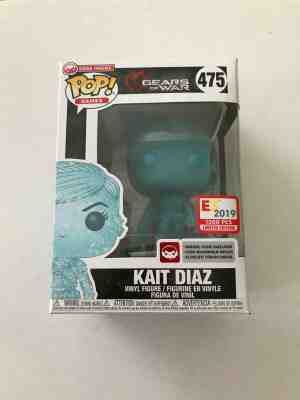 Funko Pop! Gears of War Kait Diaz Shimmering Blue  E3 2019 Exclusive - 1500pc LE