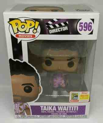 Funko POP Director TAIKA WAITITI #596 SDCC 2018 3000 PCS LTD Edition BOX DAMAGE!