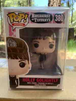 FUNKO POP! Holly Golightly 380 Breakfast At Tiffany’s *Vaulted *NEW *Protector