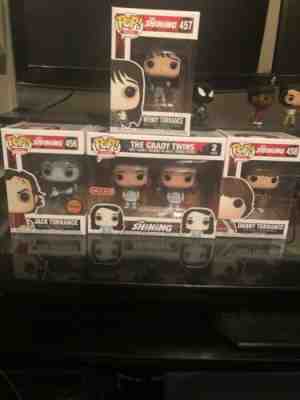 Funko Pop Lot Of 4 THE SHINING - Jack, Grady Twins,Wendy, & Danny