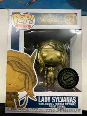 Blizzcon 2019 Golden Lady Sylvanas Funko Pop! Exclusive Timewalkers WOW