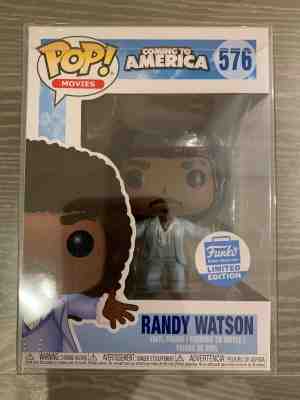 Funko POP Movies Coming to America Randy Watson Funko Shop Exclusive w/Protector