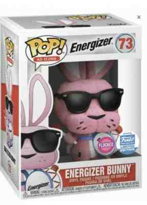 Funko Pop! Ad Icons Flocked Energizer Bunny Exclusive With Protector