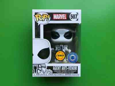  Agent Anti-Venom CHASE PIAB Pop in a Box Exclusive Funko Pop #507 w/ Protector