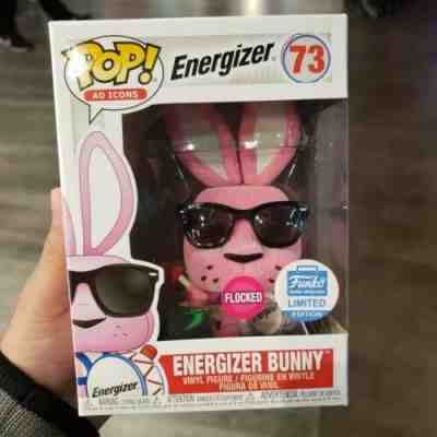 Funko Pop Ad Icons Energizer Bunny Flocked Funko Shop Exclusive