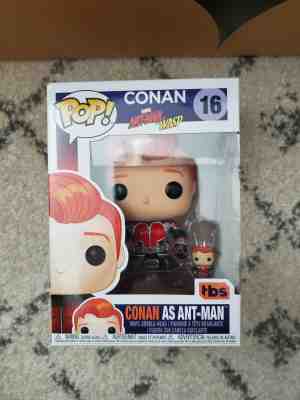 Funko Pop! 2018 SDCC Exclusive Conan as Ant-Man ANTMAN and WASP - RARE  