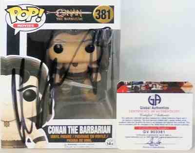 -Arnold Schwarzenegger- Certified Signed Autograph Conan The Barbarian Funko POP