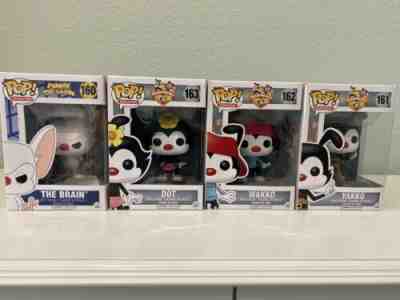 FUNKO POP VINYL LOT ANIMANIACS YAKKO, WAKKO, DOT & BRAIN NIB/NRFB