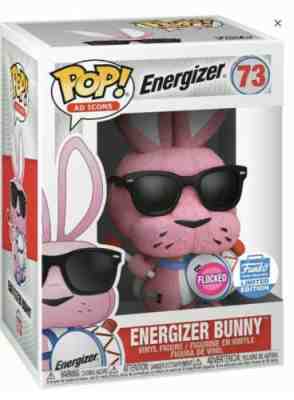 Funko Pop! Ad Icons Flocked Energizer Bunny Exclusive Preorder & Protector