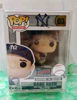 IN HAND Funko Pop! MLB BABE RUTH YANKEES NYCC 2019 Exclusive Official Sticker