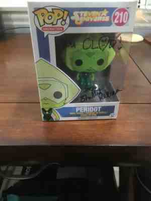 Autographed Peridot Funko POP Animation Steven Universe Singed By Shelby Rabara