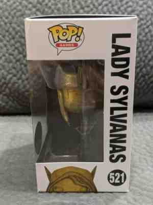 Blizzcon 2019 Funko Pop Exclusive Lady Sylvanas Gold Blizzard WOW World Warcraft