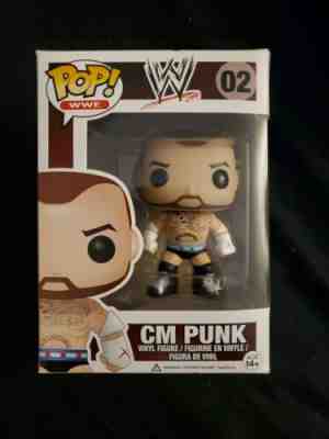 NEW IN BOX Funko Pop WWE #02 CM Punk UFC MMA