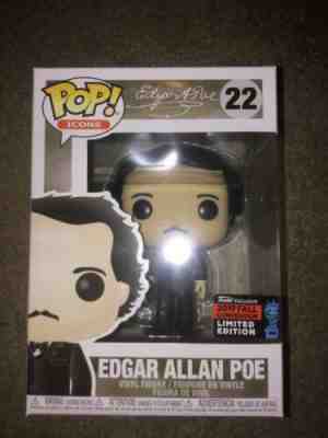 FUNKO POP EDGAR ALLAN POE NYCC 2019 SHARED EXCLUSIVE