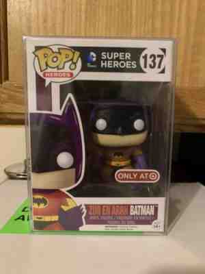 Funko POP! DC Heroes Zur En Arrh Batman #137 Target Exclusive w/ Pop Protector!