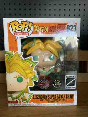 Funko Pop! Galactic Toys Exclusive 6in Super Saiyan Broly Glow Chase