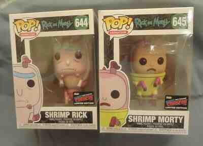 Funko POP! Rick & Morty SHRIMP RICK & MORTY NYCC 2019 Exclusive Official Sticker