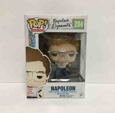 Funko Pop! Movies Napoleon Dynamite Napoleon #204 Vaulted (FAST SHIPPING!)