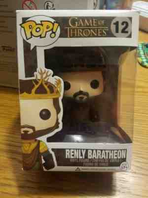 Funko Pop! ~ Game of Thrones ~ Renly Baratheon ~ #12 Vaulted ~ Soft Protector...